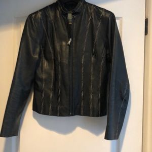 Nine West leather jacket